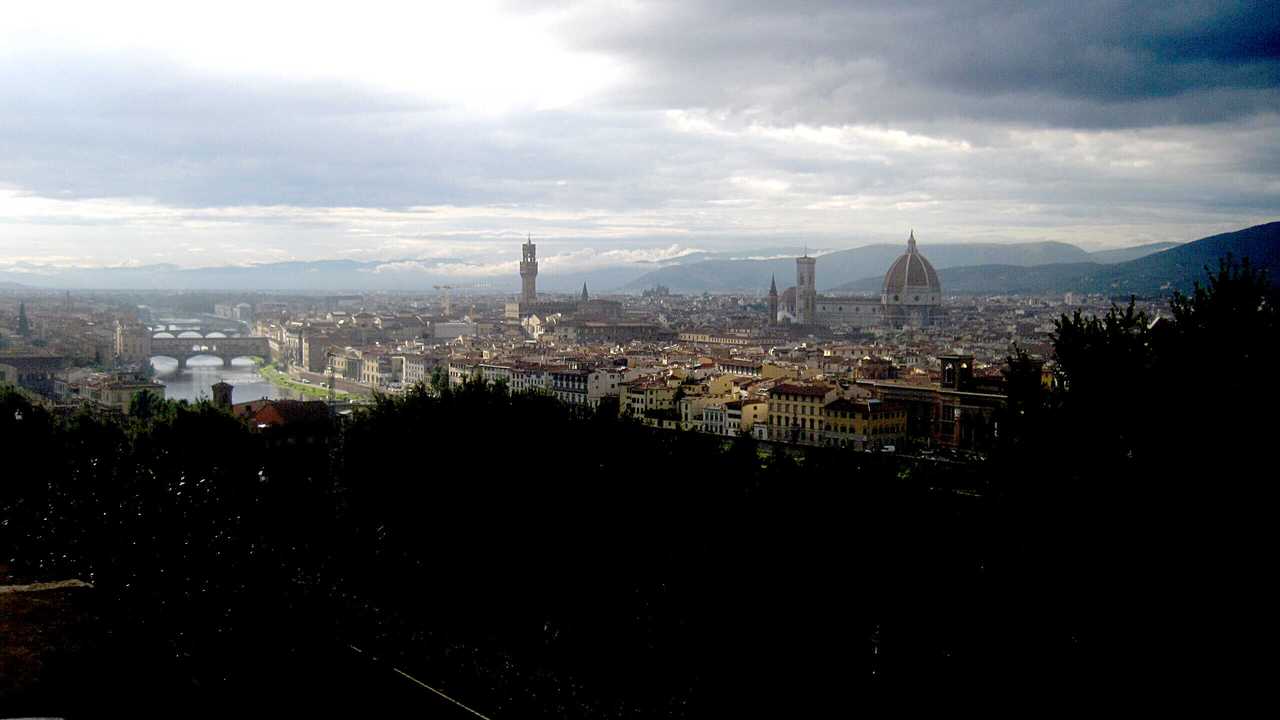 Vista su Firenze. Italia. 2014.